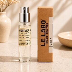 Le Labo Vetiver 46 Eau de Parfum Mini Travel Spray Size 10 mL New